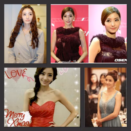 Han Chae Young rất ít khi để tóc mái, bởi với khuôn mặt nhỏ của cô nếu thêm tóc mái càng khiến nó trở nên nhỏ hơn.