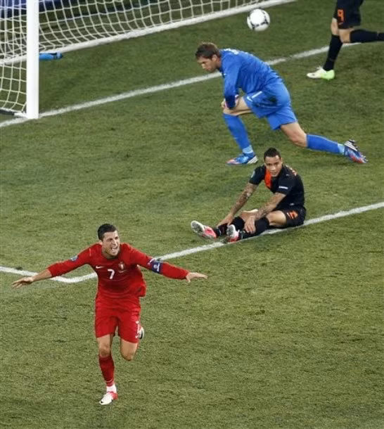 Ronaldo đã thể hiện được phẩm chất của mình.