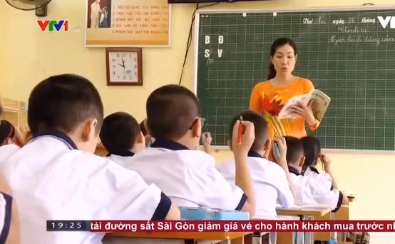 Hình ảnh tiết học Nghe đọc và chép chính tả được chương trình "90 phút để hiểu" sử dụng minh họa cho phóng sự, ảnh chụp màn hình.