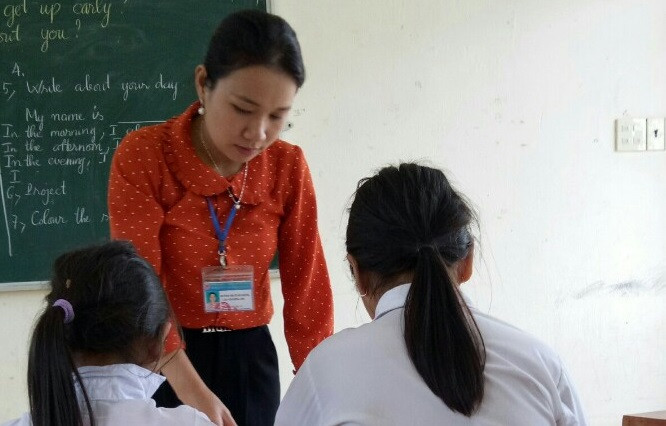 Cô Huỳnh Thị Xuân Giang (ảnh do nhân vật cung cấp).