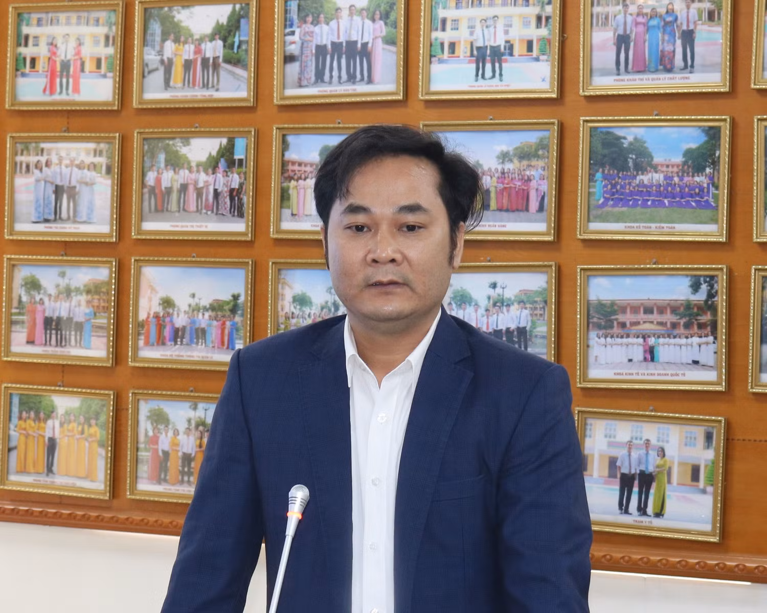 Tiến sĩ Lê Hùng Linh - Giám đốc Trung tâm Khảo thí và Quản lý chất lượng giáo dục (Đại học Thái Nguyên). Ảnh: website trường. Tiến sĩ Lê Hùng Linh - Giám đốc Trung tâm Khảo thí và Quản lý chất lượng giáo dục (Đại học Thái Nguyên). Ảnh: website trường.