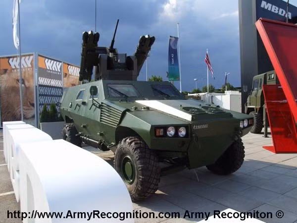 Xe chiến đấu gắp tên lửa chống tăng MPCV