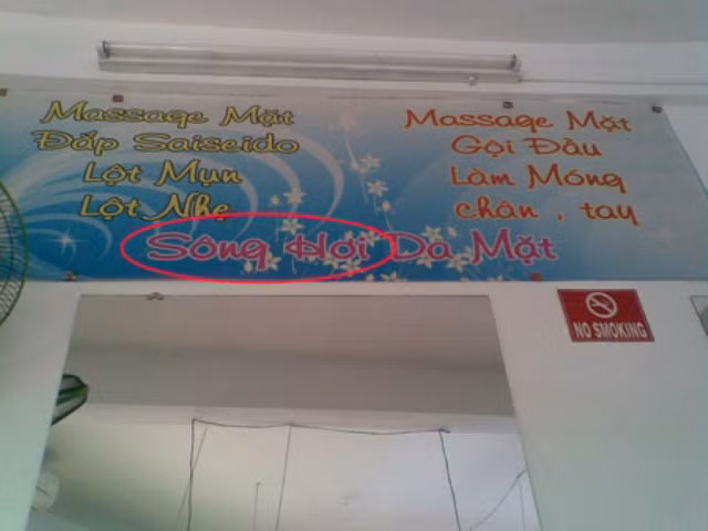 "Sông hơi" nghĩa là sông có hơi?