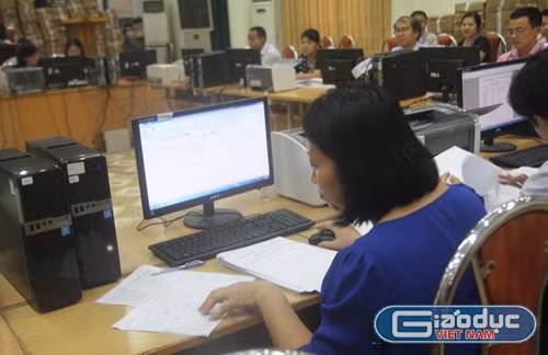 Bộ Giáo dục đang rà soát lại toàn bộ các bài thi trắc nghiệm (Ảnh minh họa: Thùy Linh)