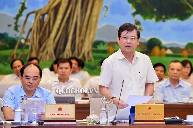Viện trưởng Viện Kiểm sát nhân dân Tối cao Lê Minh Trí. Ảnh: Quochoi.vn Viện trưởng Viện Kiểm sát nhân dân Tối cao Lê Minh Trí. Ảnh: Quochoi.vn