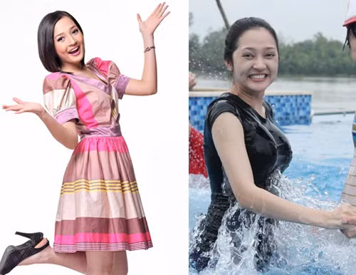 Những hình ảnh như thế này khiến nhiều người hoài nghi cô nàng Bảo Anh đã viện trợ đến dao kéo để "nâng cấp" vòng 1 của mình.