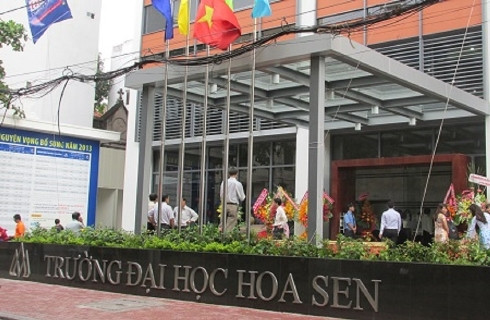 Cho tới nay, Ban Giám hiệu lâm thời của Hoa Sen vẫn bất hợp tác với Hội đồng quản trị mới (ảnh: Dân trí)