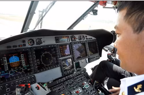 Trực thăng EC-225 mới của Hải quân Việt Nam