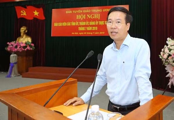 Đồng chí Võ Văn Thưởng: Cần đổi mới nội dung, phương thức tuyên truyền chủ nghĩa Mác Lênin, tư tưởng Hồ Chí Minh.