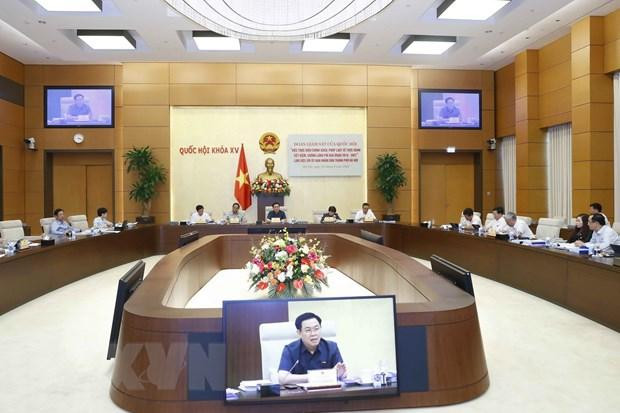 Chủ tịch Quốc hội Vương Đình Huệ phát biểu. (Ảnh: Doãn Tấn/TTXVN) Chủ tịch Quốc hội Vương Đình Huệ phát biểu. (Ảnh: Doãn Tấn/TTXVN)