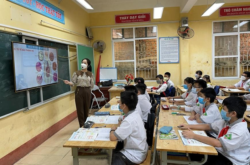 Giáo viên dạy tích hợp liên môn đang gặp nhiều khó khăn và áp lực. Ảnh minh họa: qdnd.vn