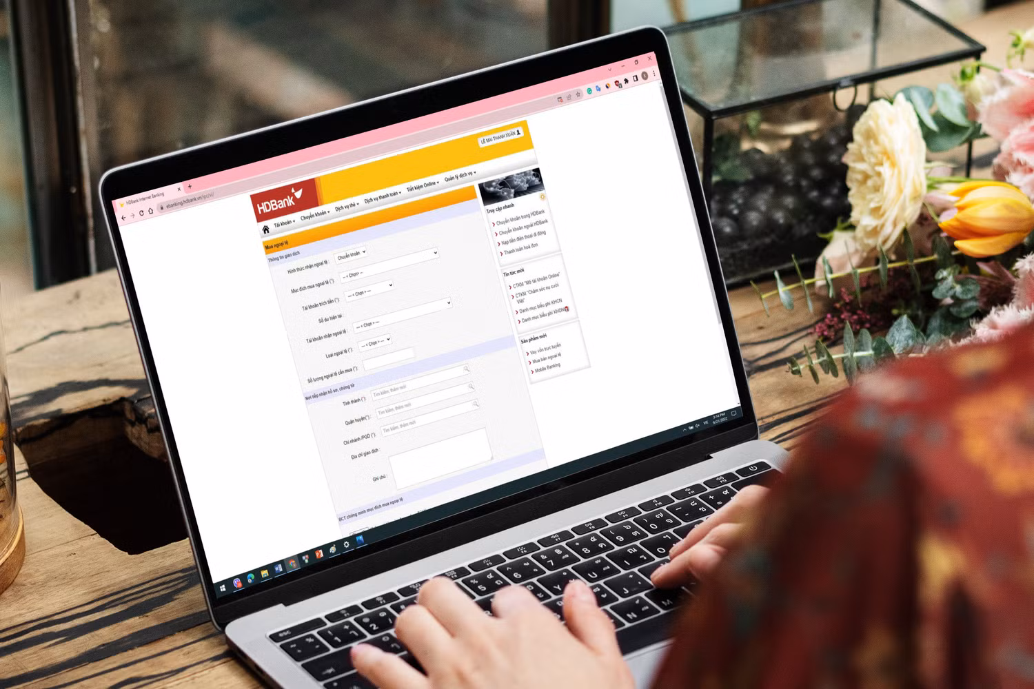 Xử lý nhanh và tiện lợi, dịch vụ mua ngoại tệ online trên Internet Banking của HDBank đang được ưa chuộng Xử lý nhanh và tiện lợi, dịch vụ mua ngoại tệ online trên Internet Banking của HDBank đang được ưa chuộng