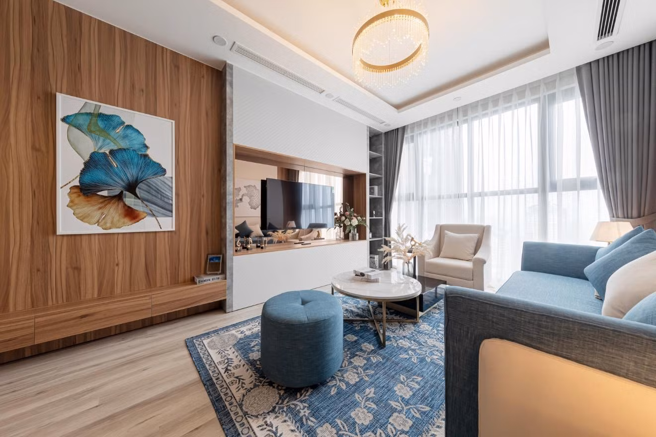 Không gian căn hộ luôn ngập tràn ánh sáng tự nhiên