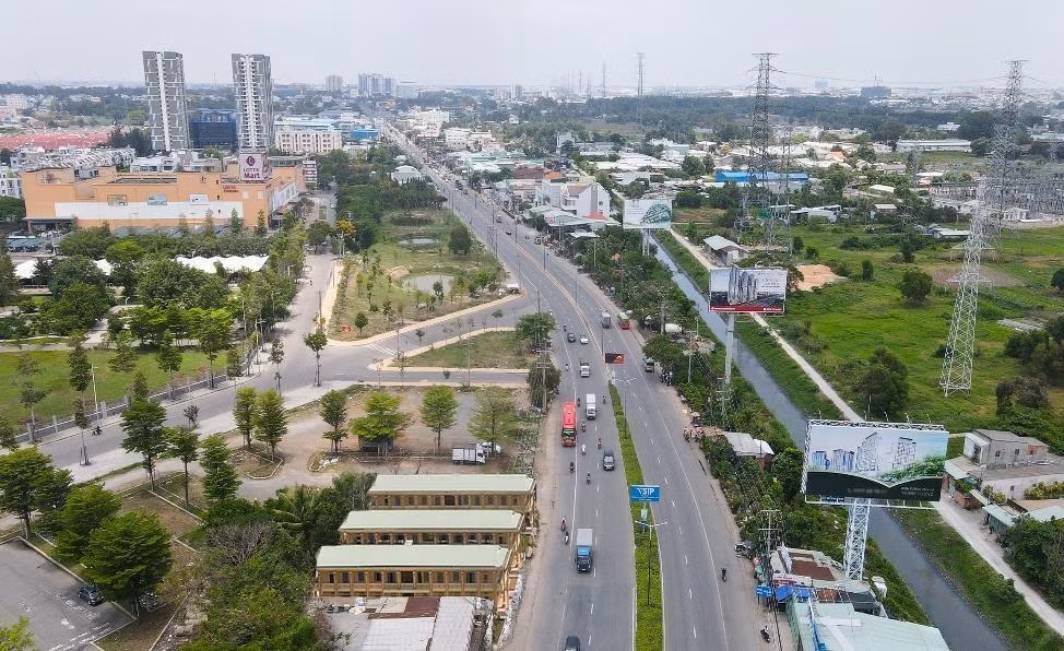 Thành phố Thuận An sẽ trở thành trung tâm đô thị, dịch vụ của tỉnh Bình Dương. Ảnh: Phạm Nhật Phúc Thành phố Thuận An sẽ trở thành trung tâm đô thị, dịch vụ của tỉnh Bình Dương. Ảnh: Phạm Nhật Phúc
