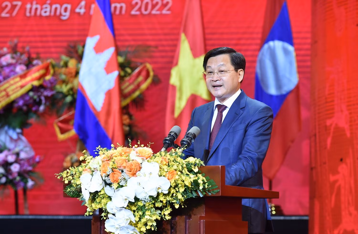 Phó Thủ tướng Chính phủ Lê Minh Khái phát biểu tại sự kiện Phó Thủ tướng Chính phủ Lê Minh Khái phát biểu tại sự kiện