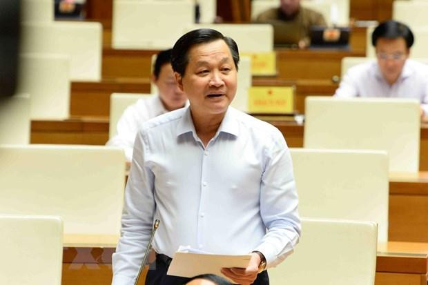 Phó Thủ tướng Lê Minh Khái làm rõ vai trò của Chính phủ trong việc quản lý và điều tiết lĩnh vực ngân hàng, tiền tệ. (Ảnh: Minh Đức/TTXVN) Phó Thủ tướng Lê Minh Khái làm rõ vai trò của Chính phủ trong việc quản lý và điều tiết lĩnh vực ngân hàng, tiền tệ. (Ảnh: Minh Đức/TTXVN)