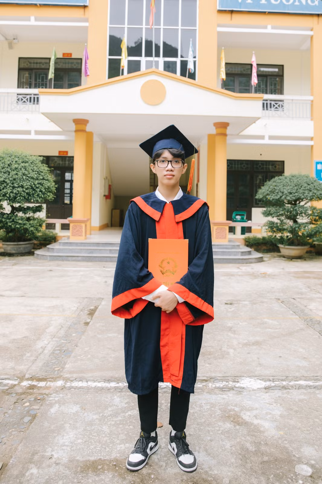Hà Thái Sơn - Thủ khoa khối C00, Trường Sĩ quan Chính trị. (Ảnh: Nhân vật cung cấp)