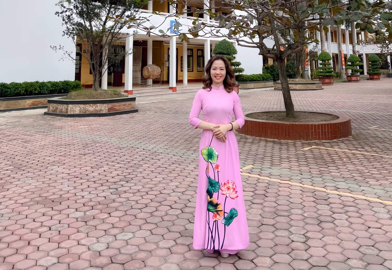 Cô Lưu Thị Thanh Tú – giáo viên tiếng Anh Trường Trung học phổ thông Hàm Rồng (tỉnh Thanh Hóa). Ảnh: NVCC Cô Lưu Thị Thanh Tú – giáo viên tiếng Anh Trường Trung học phổ thông Hàm Rồng (tỉnh Thanh Hóa). Ảnh: NVCC