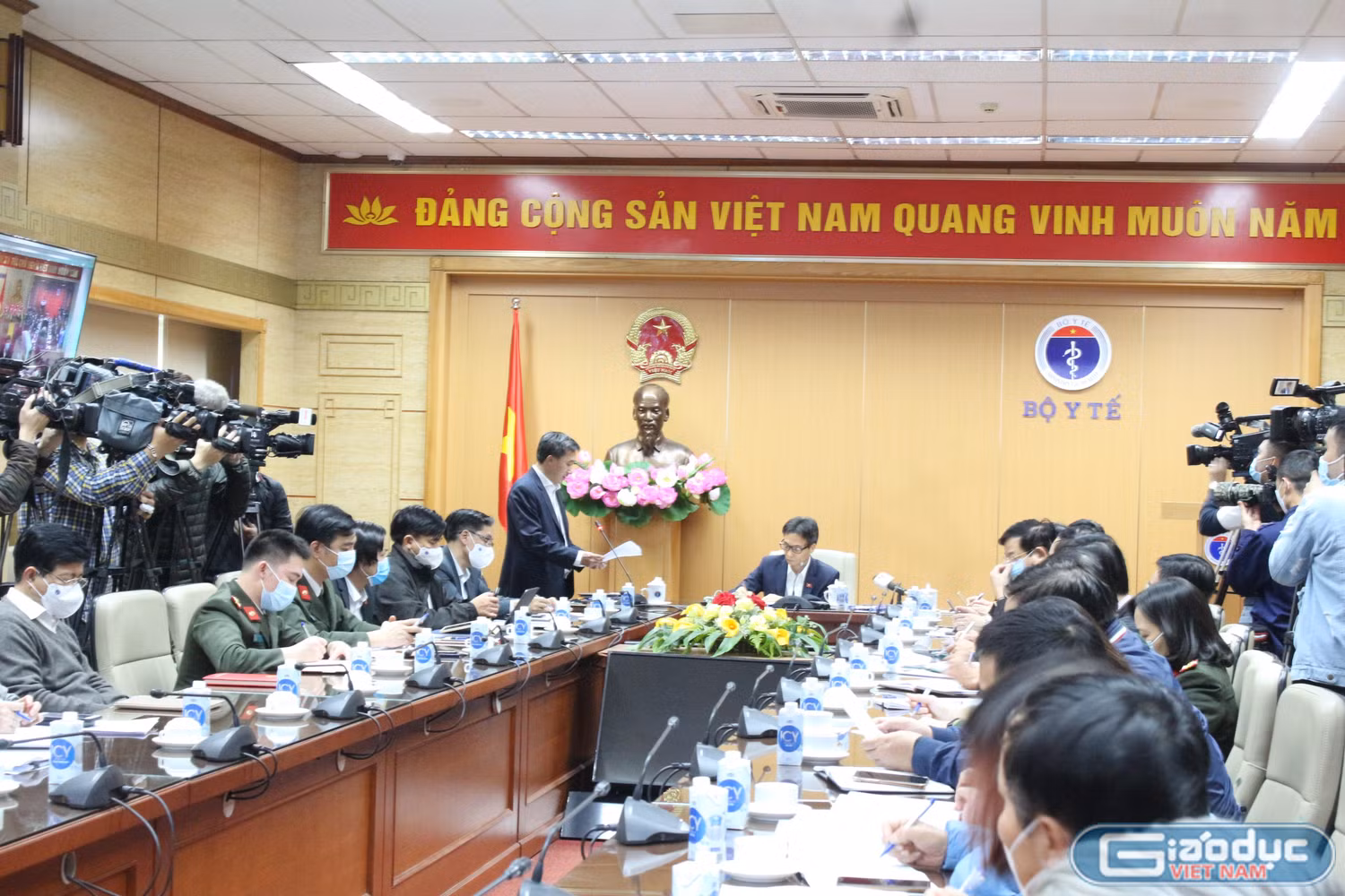 Quang cảnh cuộc họp. Ảnh: Trung Dũng Quang cảnh cuộc họp. Ảnh: Trung Dũng