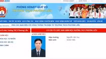 Hiệu trưởng Trường Trung học cơ sở Phương Liễu bị tố sai phạm từ năm 2011 và năm 2017 kết luận của Ủy ban nhân dân huyện Quế Võ về những sai phạm như tham ô, tham nhũng tiền của học sinh và ngân sách, nhưng đến nay vẫn làm hiệu trưởng và không hề bị xử lý. Ảnh: Chụp từ cổng thông tin điện tử Phòng Giáo dục và Đào tạo Quế Võ. Hiệu trưởng Trường Trung học cơ sở Phương Liễu bị tố sai phạm từ năm 2011 và năm 2017 kết luận của Ủy ban nhân dân huyện Quế Võ về những sai phạm như tham ô, tham nhũng tiền của học sinh và ngân sách, nhưng đến nay vẫn làm hiệu trưởng và không hề bị xử lý. Ảnh: Chụp từ cổng thông tin điện tử Phòng Giáo dục và Đào tạo Quế Võ.