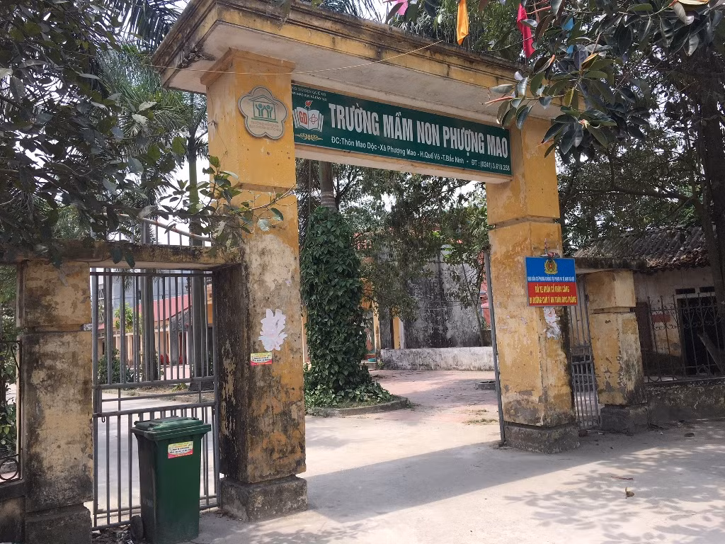 Kết luận thanh tra huyện Quế Võ đã chỉ ra Ban giám hiệu Trường mầm non Phượng Mao còn thu một số khoản ngoài quy định. Ảnh: Vũ Phương