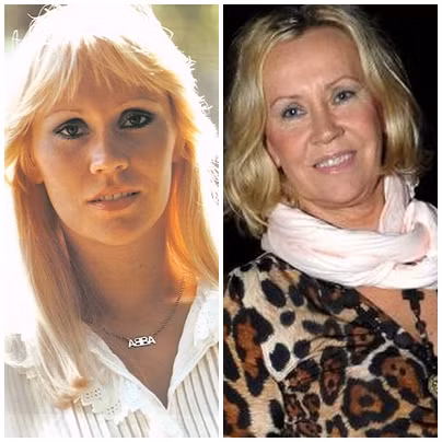 Agnetha thời ABBA và hiện tại. Agnetha thời ABBA và hiện tại.