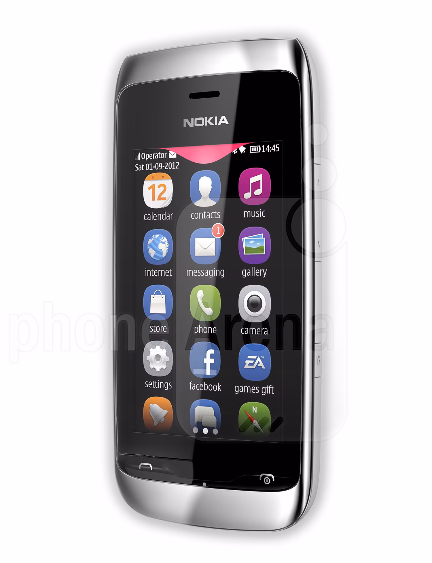 Nokia Asha 309 dùng 1 sim nhưng bổ sung kết nối Wifi