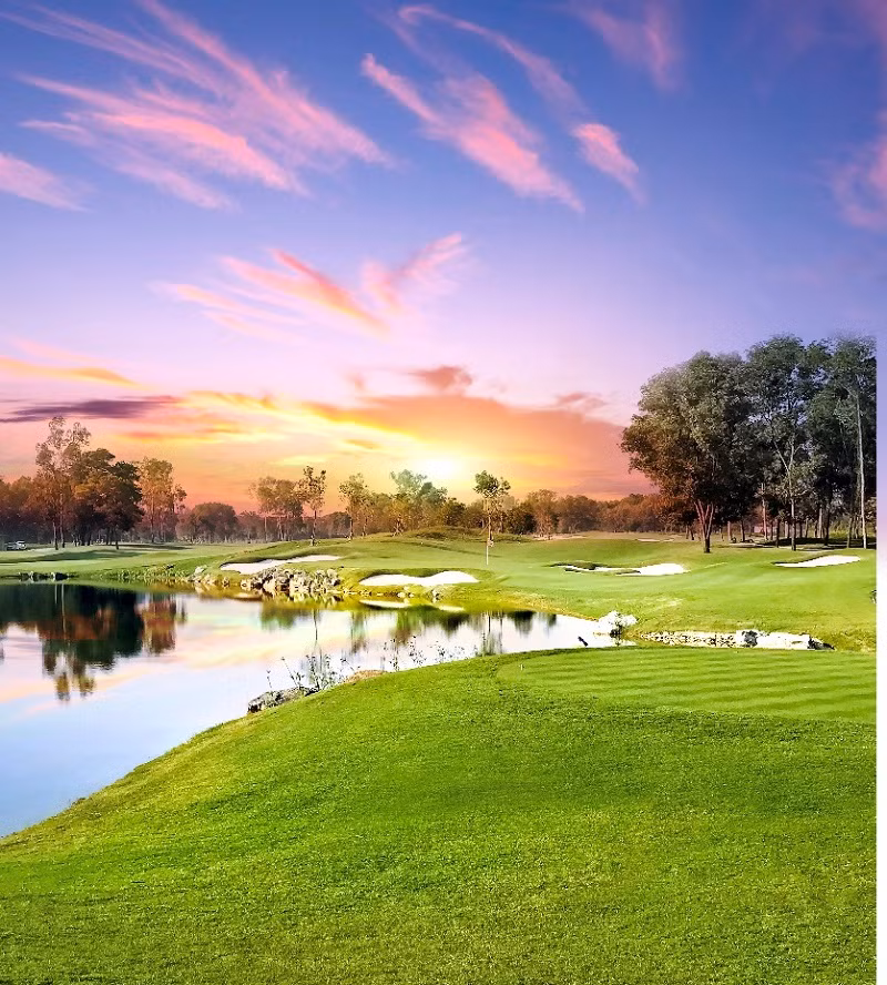 Sân Kings Course tại BRG Kings Island Golf Resort được ví như sân golf của những vị Vua.