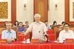 Nguyên lãnh đạo Đảng, Nhà nước góp ý vào dự thảo Báo cáo chính trị