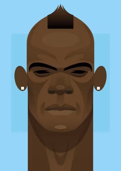 Anh là cầu thủ gốc Ghana.