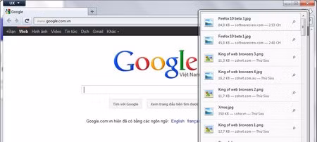 Đã có Firefox 10 Beta ảnh 3