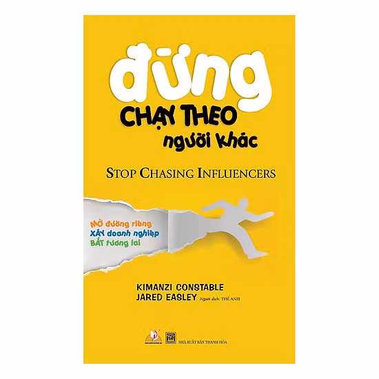 Cuốn “Đừng chạy theo người khác” (Ảnh: tác giả cung cấp). Cuốn “Đừng chạy theo người khác” (Ảnh: tác giả cung cấp).