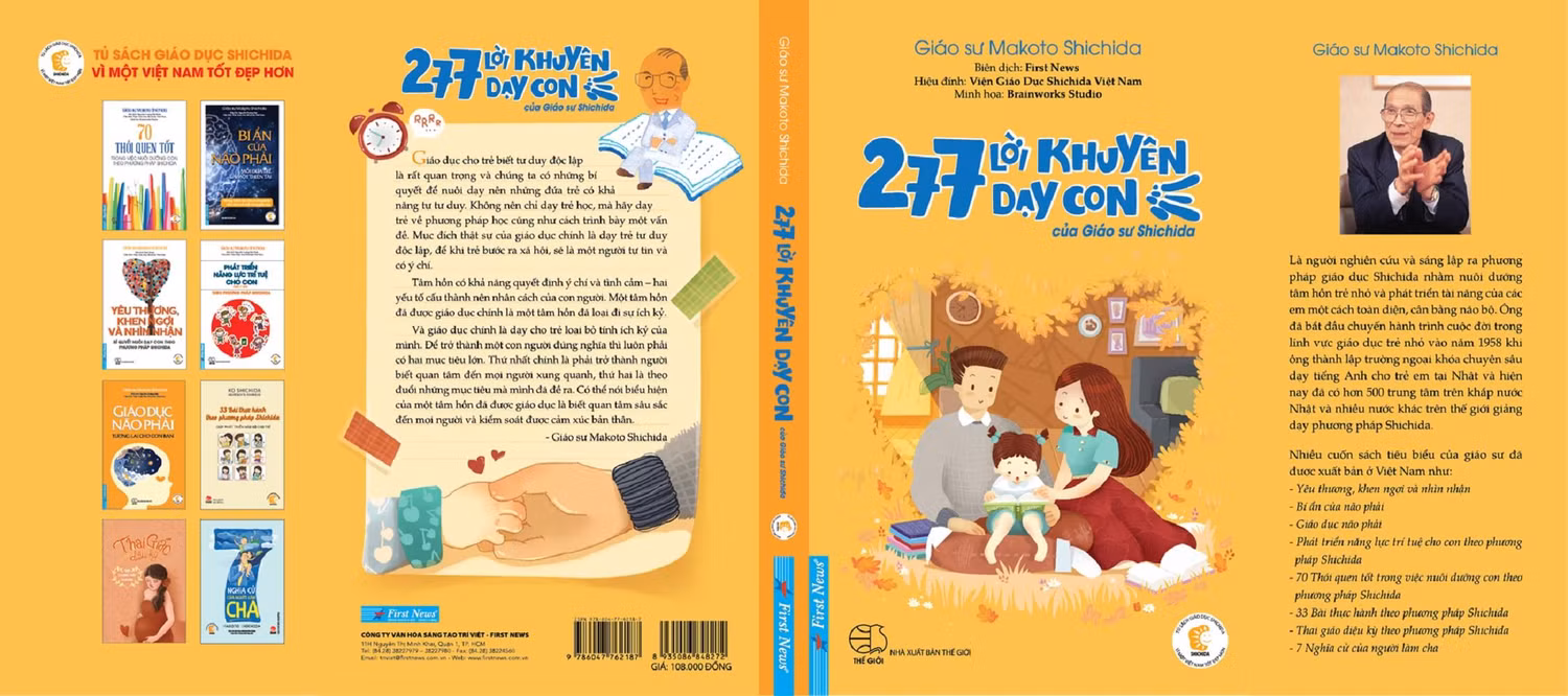 277 lời khuyên dạy con của giáo sư Shichida xứng đáng là cuốn sách gối đầu giường của các bậc cha mẹ.