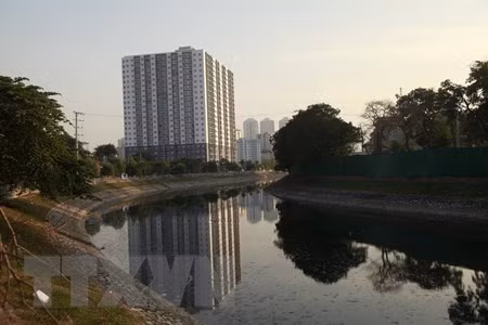 Dự án nhà ở xã hội Đồng Mồ-Đại Kim (quận Hoàng Mai, Hà Nội). (Ảnh: TTXVN) Dự án nhà ở xã hội Đồng Mồ-Đại Kim (quận Hoàng Mai, Hà Nội). (Ảnh: TTXVN)