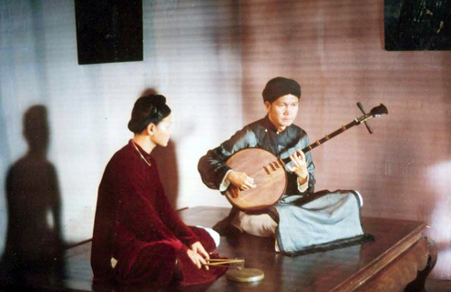 Đơn Dương trong phim Mê Thảo – Thời vang bóng.