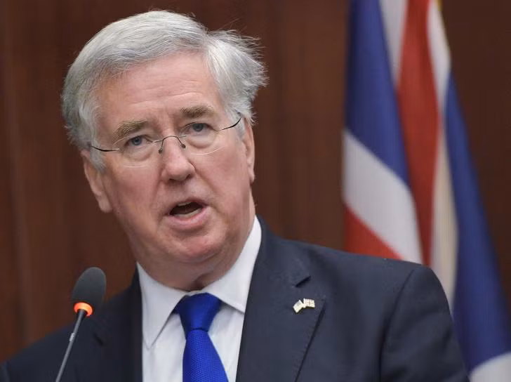 Bộ trưởng Quốc phòng Anh Michael Fallon