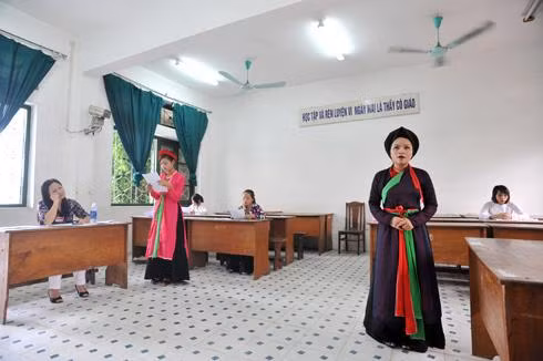 Có thêm 30 ngành nghệ thuật được tuyển sinh trở lại. Ảnh Hoàng Hà Có thêm 30 ngành nghệ thuật được tuyển sinh trở lại. Ảnh Hoàng Hà