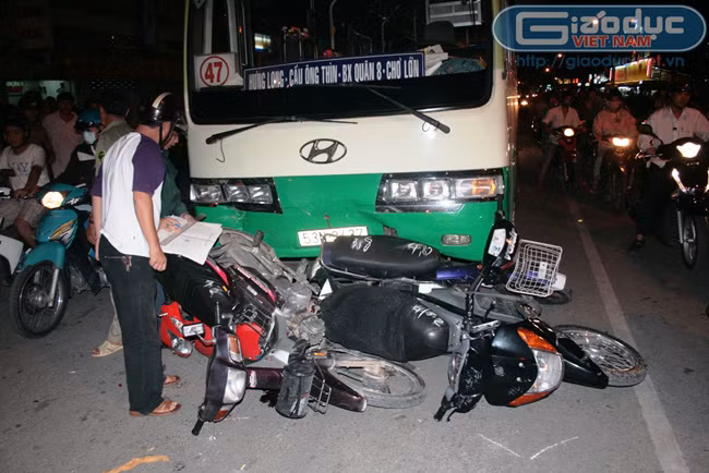 Hiện trường vụ tai nạn