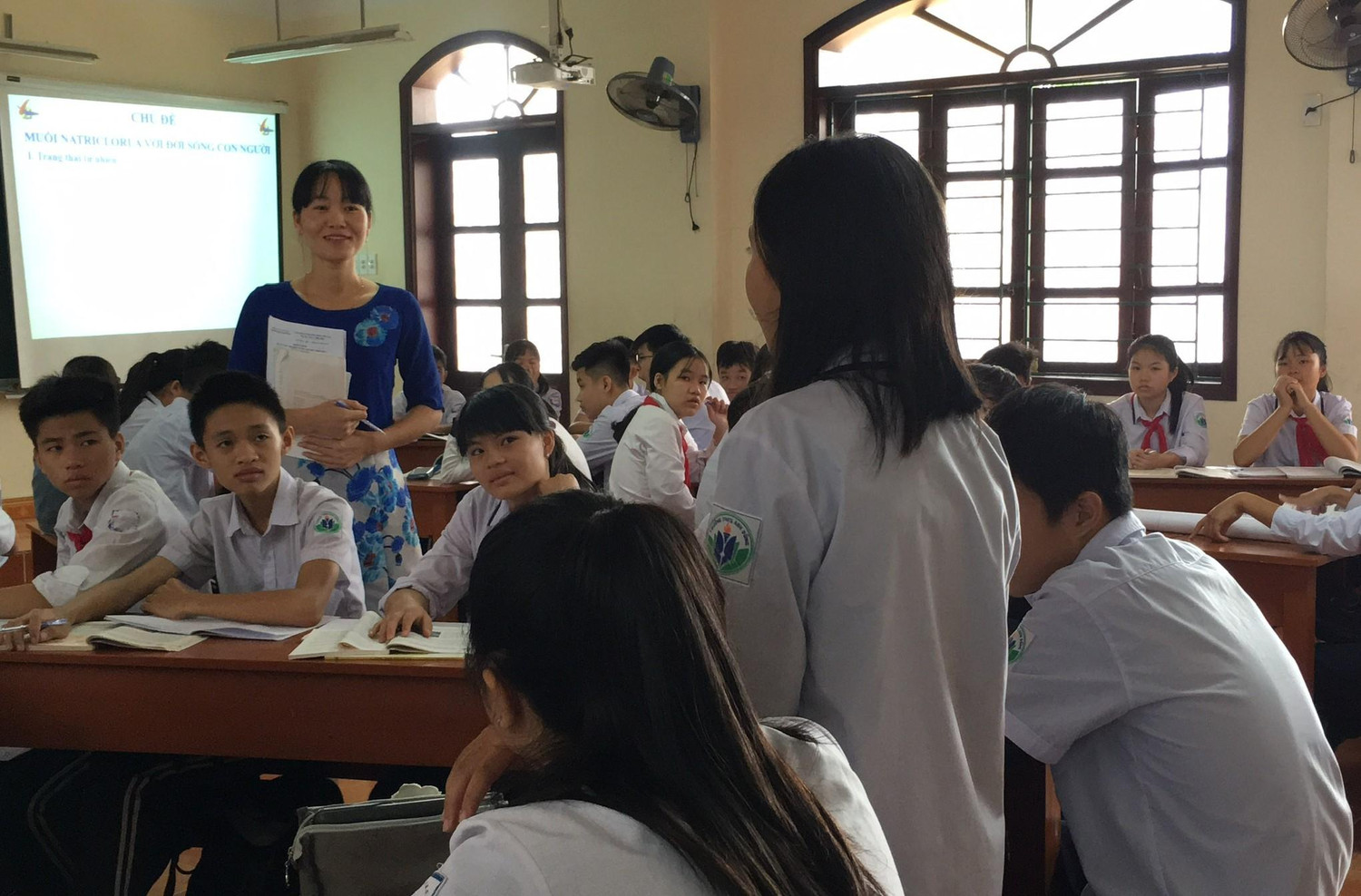 Phương pháp "Bàn tay nặn bột" mang lại dấu ấn đặc biệt trong sự nghiệp giảng dạy của cô giáo Phường (Ảnh: giáo viên cung cấp)