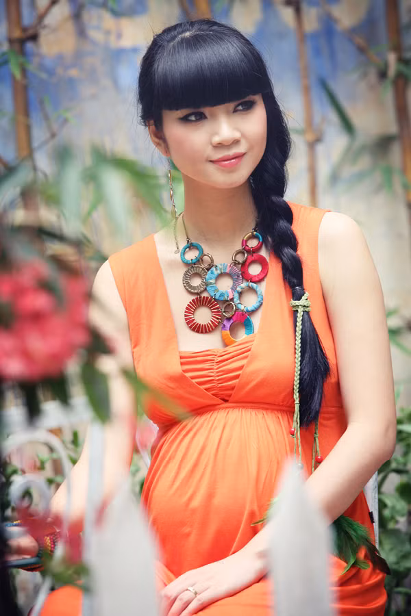 Bà chủ Venus miền Bắc Hạ Vy đang mang thai đứa con thứ hai và chuẩn bị lâm bồn vào mùa hè năm nay.