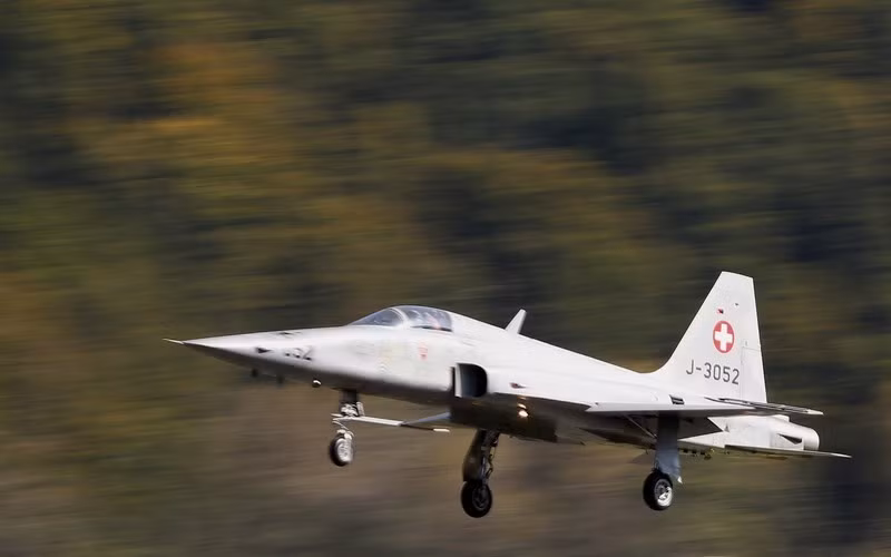 F-5 của Không quân Thụy Sỹ.