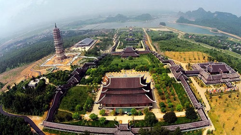 Quần thể chùa Bái Đính. (Ảnh: Wiki) Quần thể chùa Bái Đính. (Ảnh: Wiki)