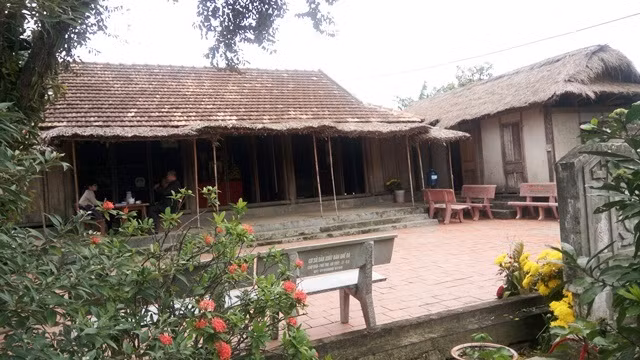 Căn nhà lưu niệm của Đại tướng Võ Nguyên Giáp tại làng An Xá, xã Lộc Thủy (Ảnh: Thủy Phan)