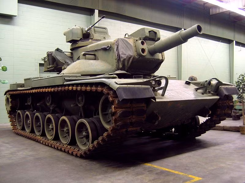 Xe tăng chiến đấu cũ M60A2 của Mỹ. Xe tăng chiến đấu cũ M60A2 của Mỹ.