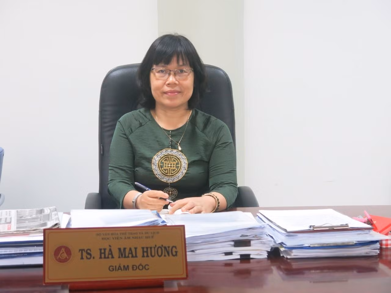 Tiến sĩ Hà Mai Hương cho biết xu hướng chung các ngành nghệ thuật không là sự lựa chọn của số đông. Ảnh: Học viện âm nhạc Huế Tiến sĩ Hà Mai Hương cho biết xu hướng chung các ngành nghệ thuật không là sự lựa chọn của số đông. Ảnh: Học viện âm nhạc Huế