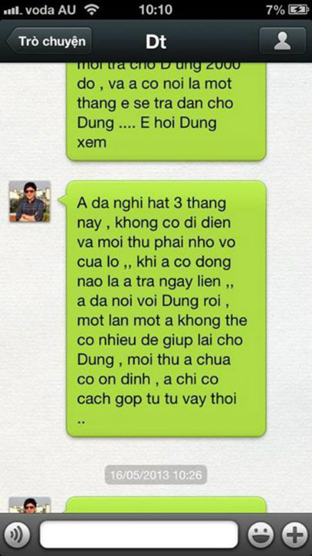 Đan Trường chứng tỏ việc phụ thuộc tài chính vào vợ