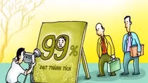 Trước thực trạng học sinh “ngồi nhầm lớp” ở khối 9, không ít trường trung học cơ sở phải đau đầu với bài toán “thành tích” của trường mình. Ảnh minh họa: Vtv.vn