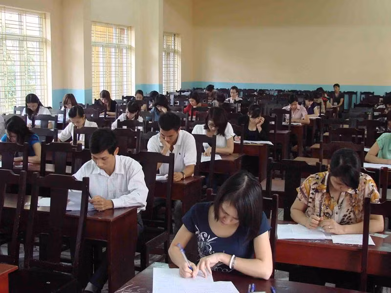 Đà Nẵng và Quảng Ngãi đều đã áp dụng hình thức thi tuyển giáo viên. Ảnh minh họa: http://pgdquangngai.edu.vn/ Đà Nẵng và Quảng Ngãi đều đã áp dụng hình thức thi tuyển giáo viên. Ảnh minh họa: http://pgdquangngai.edu.vn/