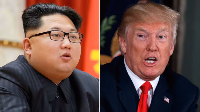 Nhà lãnh đạo Triều Tiên Kim Jong-un và Tổng thống Hoa Kỳ Donald Trump vẫn chưa thể tìm được ý tưởng chung Ảnh: The Australian)