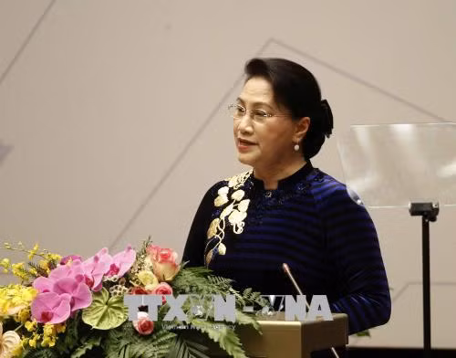 Chủ tịch Quốc hội Nguyễn Thị Kim Ngân, Chủ tịch APPF 26 phát biểu khai mạc. Ảnh: Văn Điệp/TTXVN Chủ tịch Quốc hội Nguyễn Thị Kim Ngân, Chủ tịch APPF 26 phát biểu khai mạc. Ảnh: Văn Điệp/TTXVN